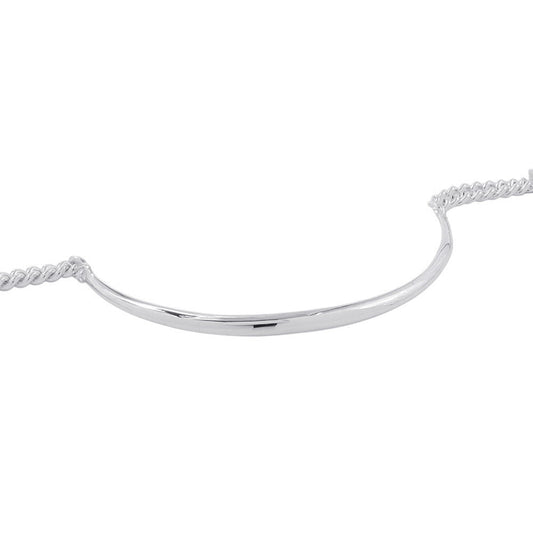 HERMES BoucleSellier Inflexible Necklace Size PM/44 SV925