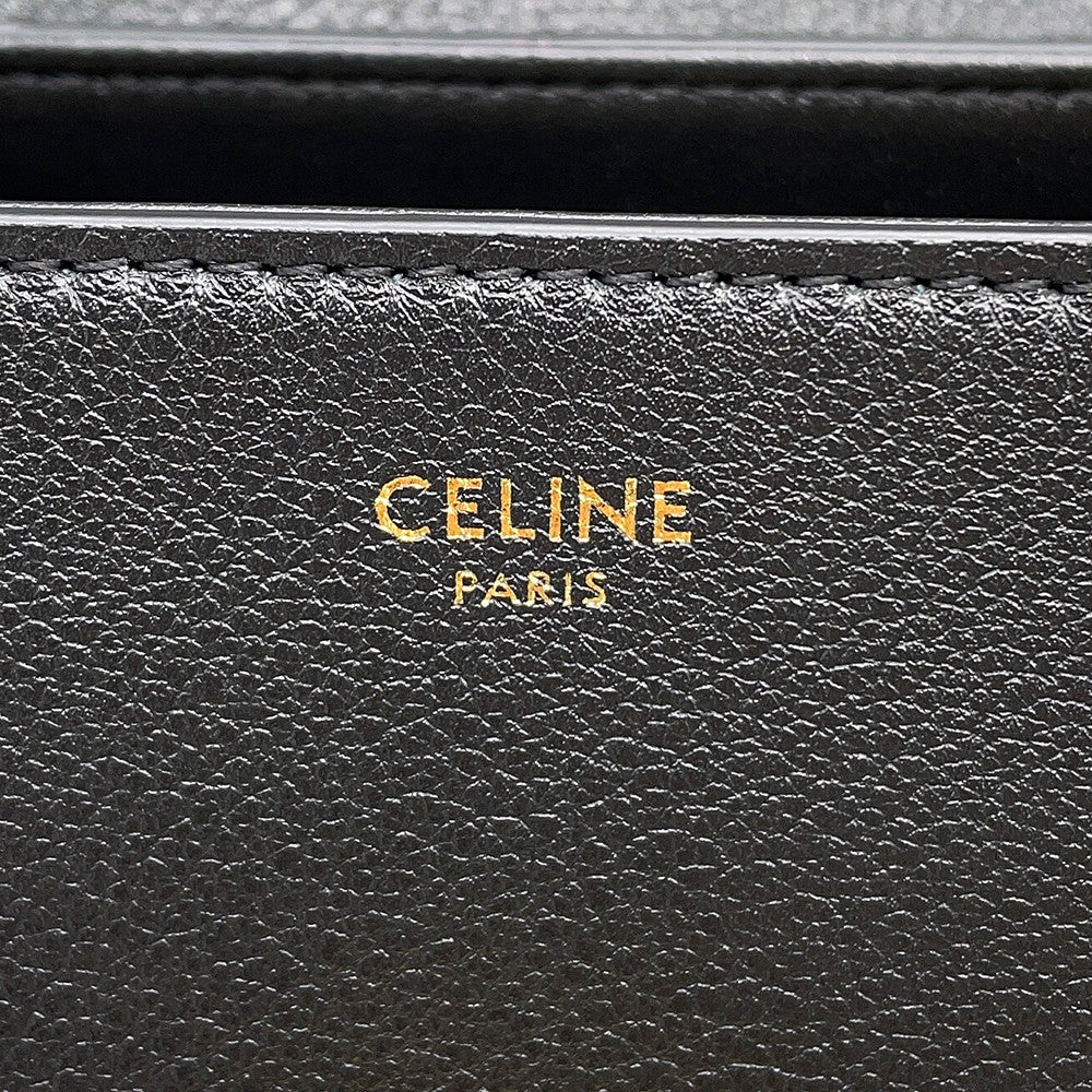 CELINE Teen Nino Bag Black118113 Leather