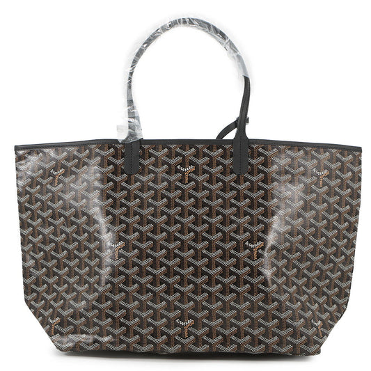GOYARD Saint Louis BlackSTLOUIPMLTY01CL03P PVC Leather Size PM