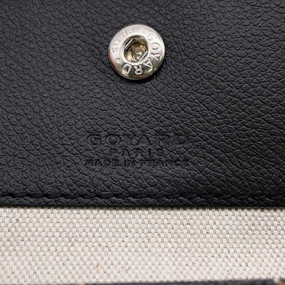 GOYARD Saint Louis BlackSTLOUIPMLTY01CL03P PVC Leather Size PM
