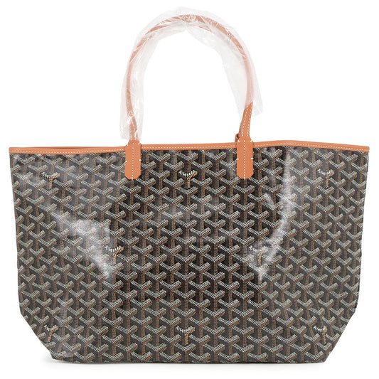 GOYARD Saint Louis BrownSTLOUIPMLTY01CL03P PVC Leather Size PM