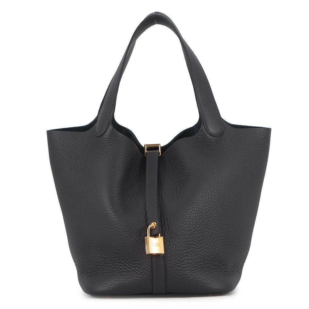 HERMES Picotin Lock Caban Taurillon Clemence Size MM