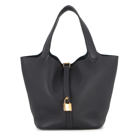HERMES Picotin Lock Caban Taurillon Clemence Size MM
