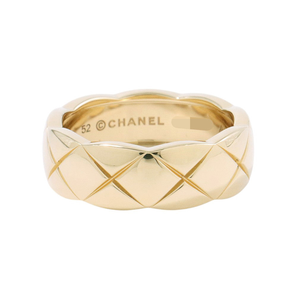 CHANEL Coco Crush Collection Ring Size Medium/52/#12J10571 18K Yellow Gold