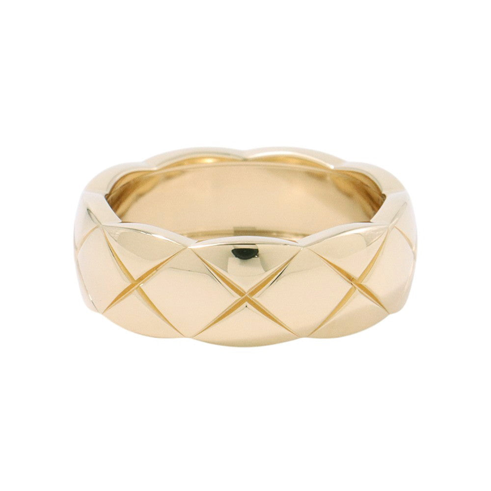 CHANEL Coco Crush Collection Ring Size Medium/52/#12J10571 18K Yellow Gold