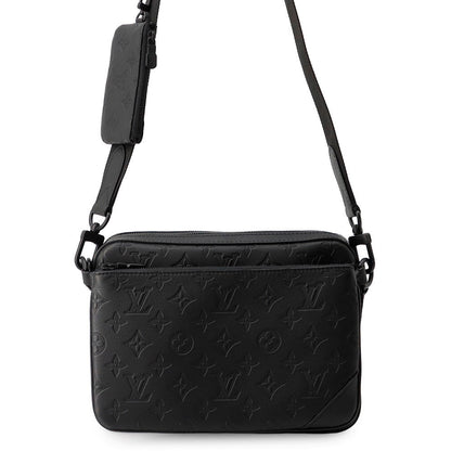 LOUIS VUITTON Trio Messenger NoirM46602 Monogram Shadow