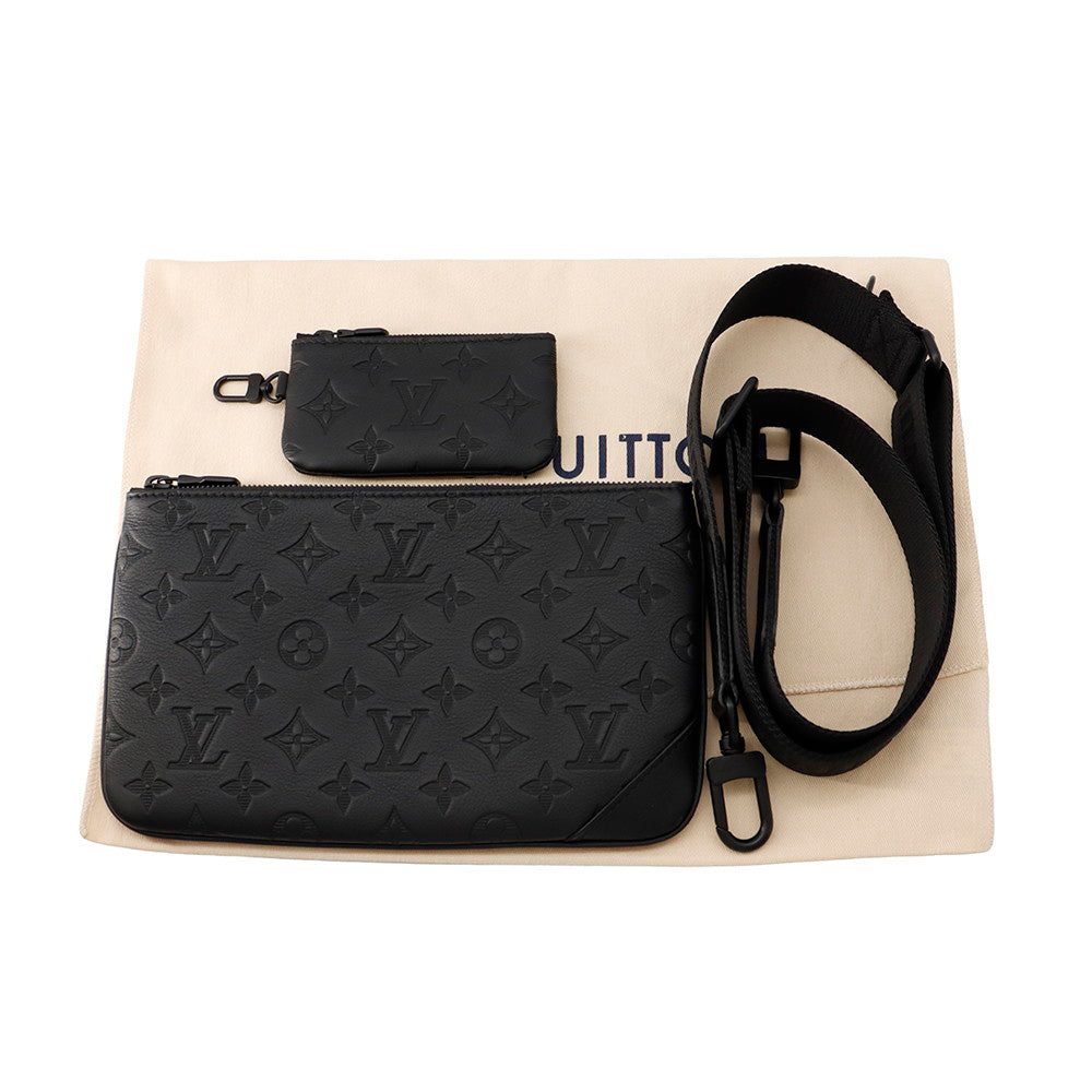 LOUIS VUITTON Trio Messenger NoirM46602 Monogram Shadow