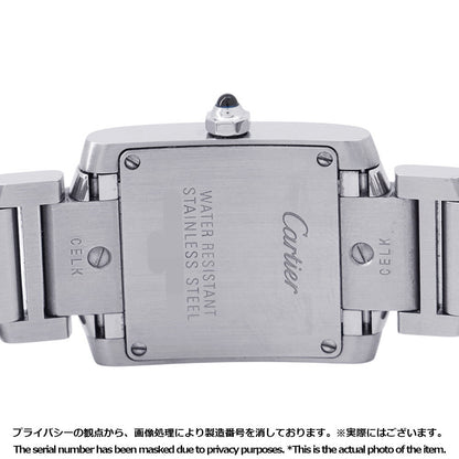 CARTIER Tank francaise SM H25mm×W20mm Stainless Steel Silver DialW51008Q3