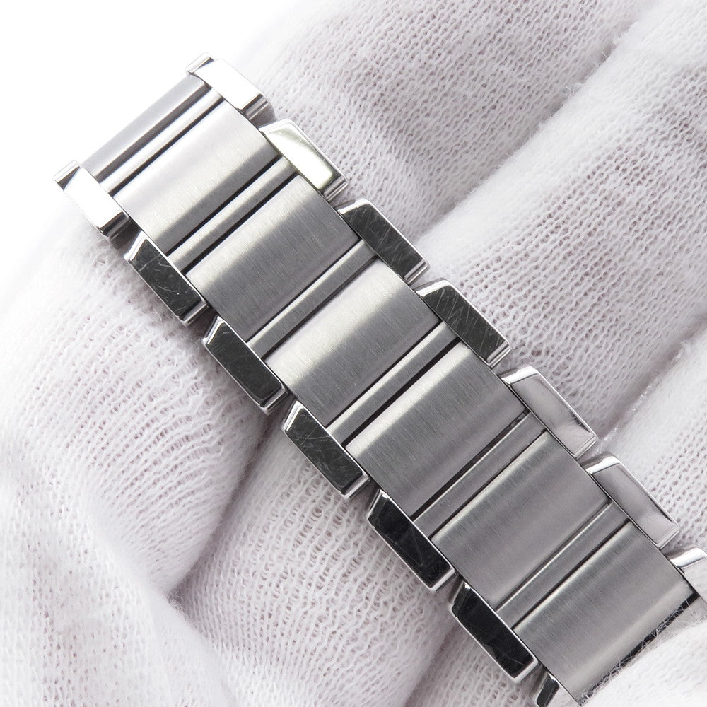 CARTIER Tank francaise SM H25mm×W20mm Stainless Steel Silver DialW51008Q3