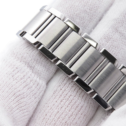 CARTIER Tank Française SM 160th Anniversary Asia Limited Edition (Limited to 2500 pieces) H27mm×W20mm Stainless Steel Pink DialW51035Q3