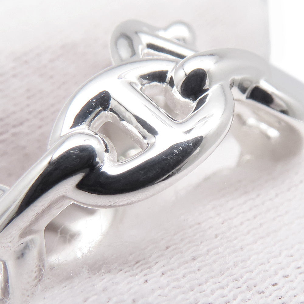 HERMES Chaine d'Ancre Double Row Ring Size 52/#12 SV925