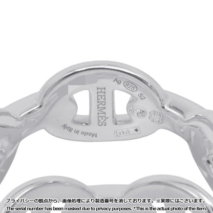 HERMES Chaine d'Ancre Double Row Ring Size 52/#12 SV925