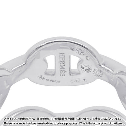 HERMES Chaine d'Ancre Double Row Ring Size 53/#13 SV925