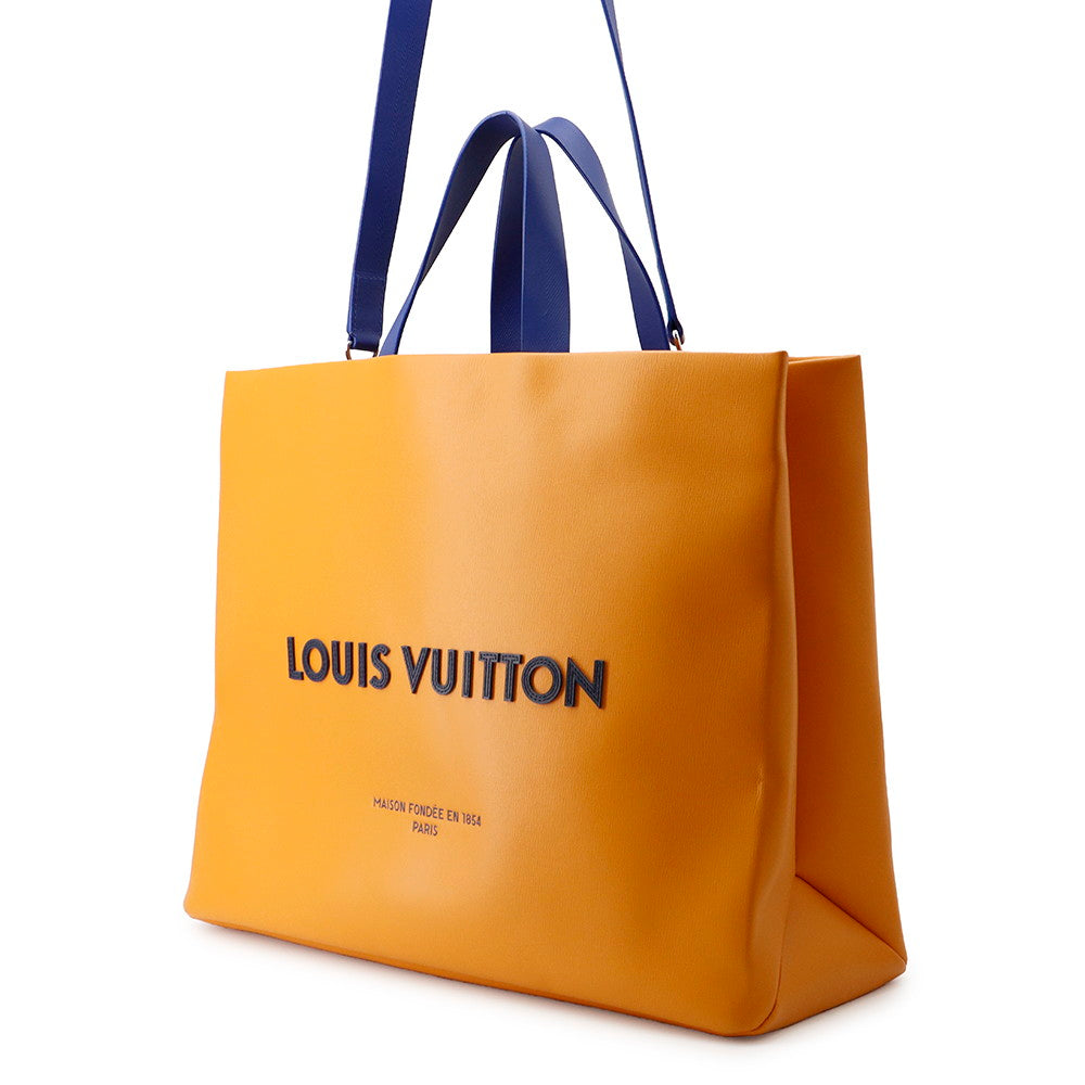 LOUIS VUITTON Shopper bag SaffronM24457 Leather Size MM