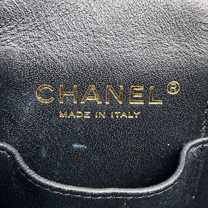 CHANEL Matelasse Vanity Chain Shoulder Bag BlackAS2362 Caviar Leather