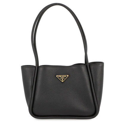 PRADA Shopping tote Black1BG539 Leather