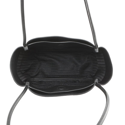 PRADA Shopping tote Black1BG539 Leather