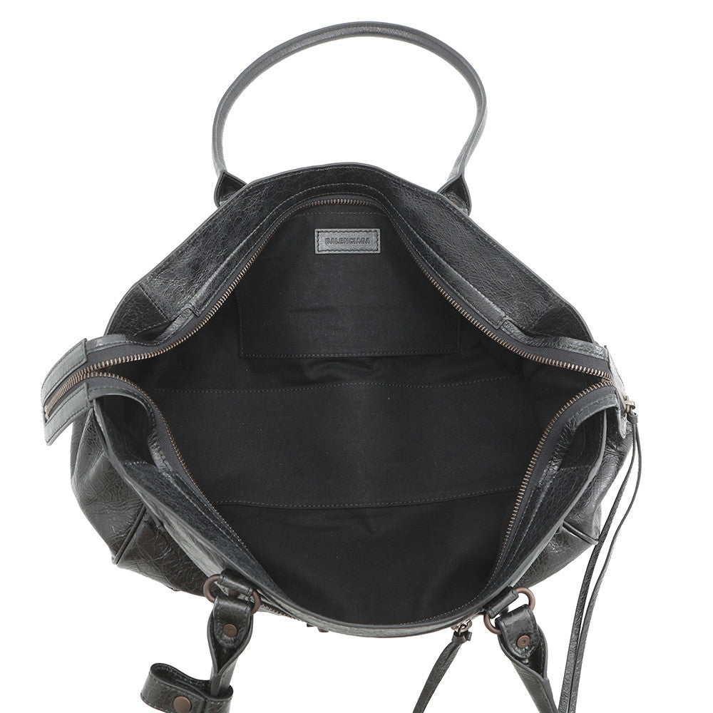 BALENCIAGA Le City Bag East-West Black845704 Leather
