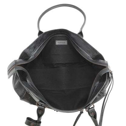 BALENCIAGA Le City Bag East-West Black845704 Leather