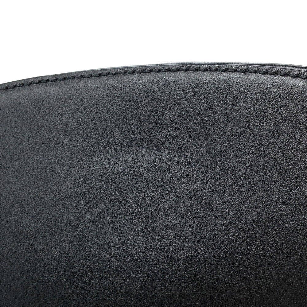 GUCCI GG Embossed Backpack Black625770 Leather