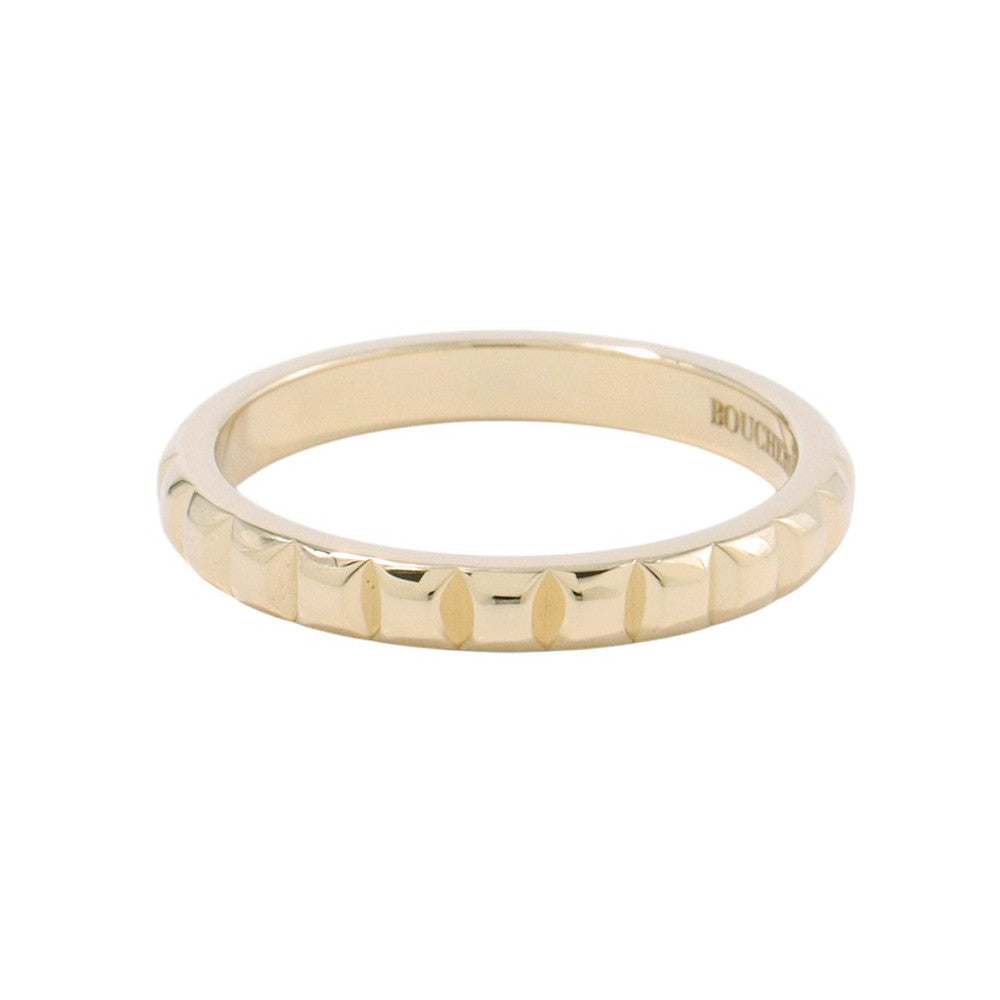 Boucheron Quatre Clou de Paris Ring Size 53/#13 MediumJAL00008 18K Yellow Gold