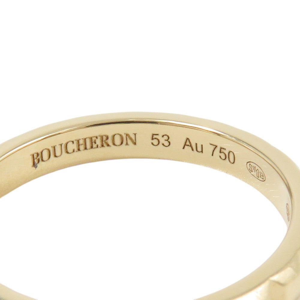 Boucheron Quatre Clou de Paris Ring Size 53/#13 MediumJAL00008 18K Yellow Gold