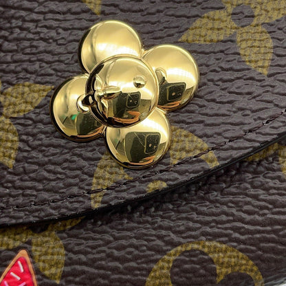 LOUIS VUITTON Rosalie Coin Purse Candy RedM12220 Monogram Candy Factory