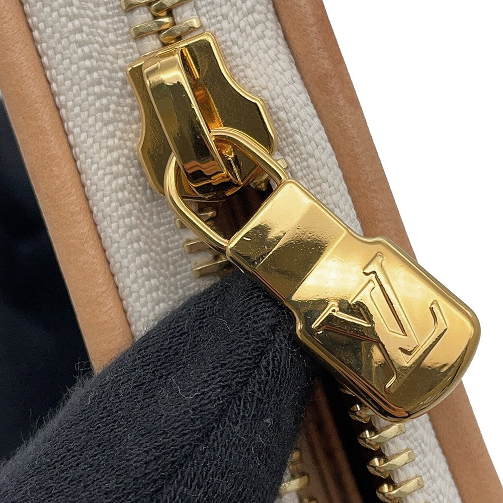 LOUIS VUITTON Zippy Wallet Ivory/BeigeM12369 Monogram mini