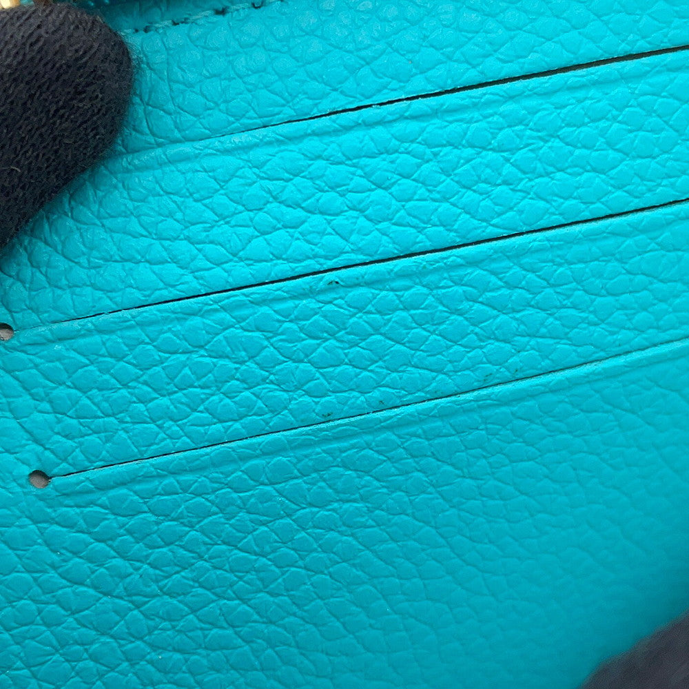 LOUIS VUITTON LV × TM Portefeuille Noah Compact Japan Limited Edition Kabira BlueM13801 Monogram Empreinte Leather
