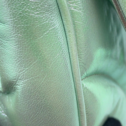GUCCI GG Marmont ChainShoulder Bag Green739682 Leather Size Mini