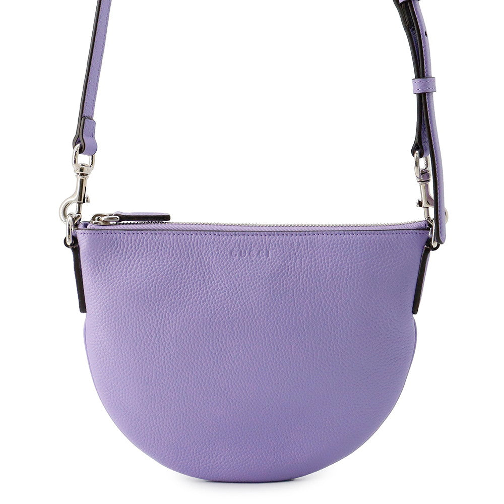 GUCCI Shoulder Bag Purple824529 Leather