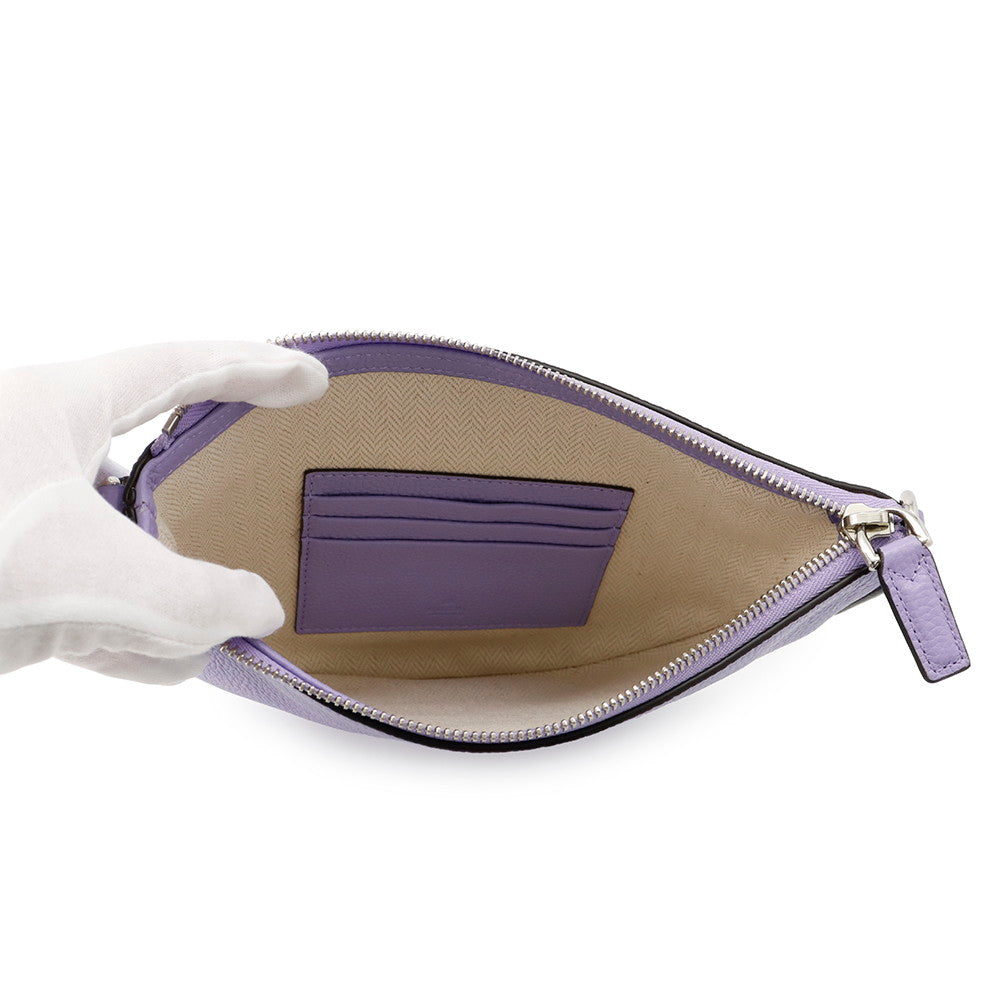 GUCCI Shoulder Bag Purple824529 Leather