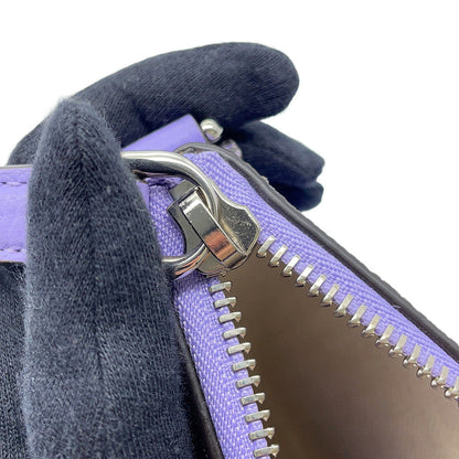 GUCCI Shoulder Bag Purple824529 Leather