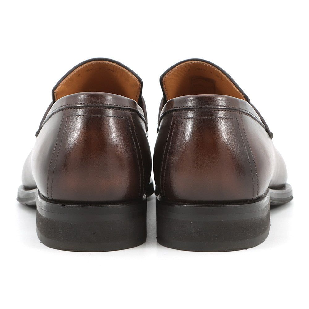 Berluti Andy Dem Jules Loafers Brown Venice Calf Leather Size 8