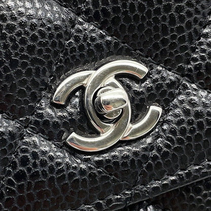 CHANEL Matelasse Classic Chain Wallet BlackAP4241 Caviar Leather