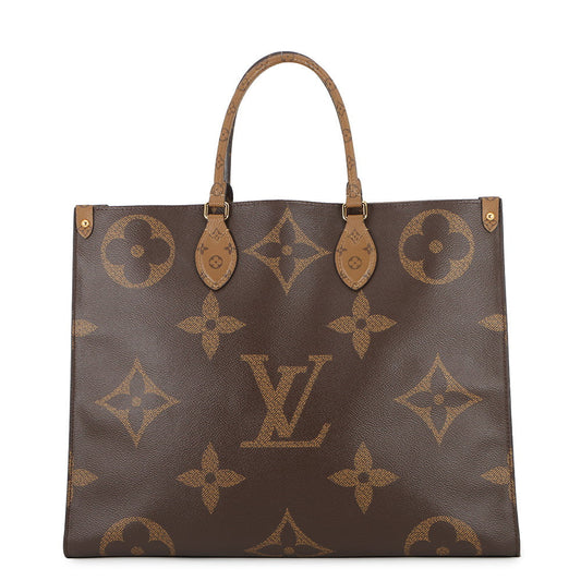 LOUIS VUITTON Onthego RedM44576 Monogram Monogram Reverse Canvas Monogram Giant Size GM
