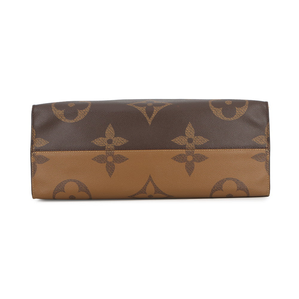 LOUIS VUITTON Onthego RedM44576 Monogram Monogram Reverse Canvas Monogram Giant Size GM