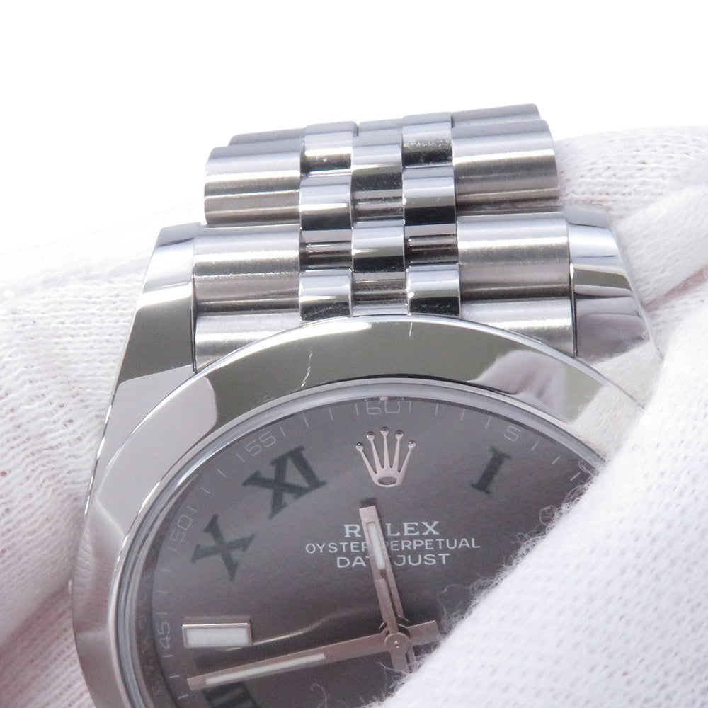 ROLEX Datejust W41mm Stainless Steel Slate Dial126300