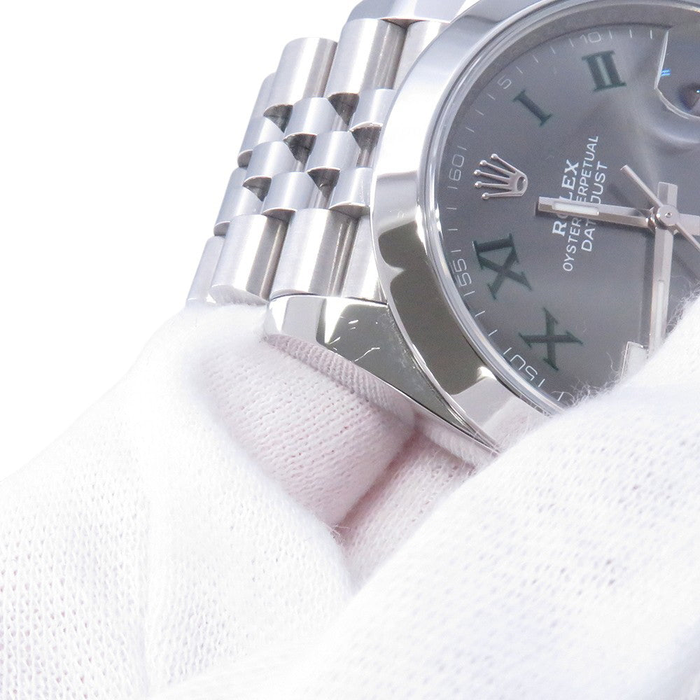 ROLEX Datejust W41mm Stainless Steel Slate Dial126300