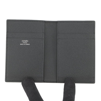HERMES MC2 Euclid Card Case Black Epsom