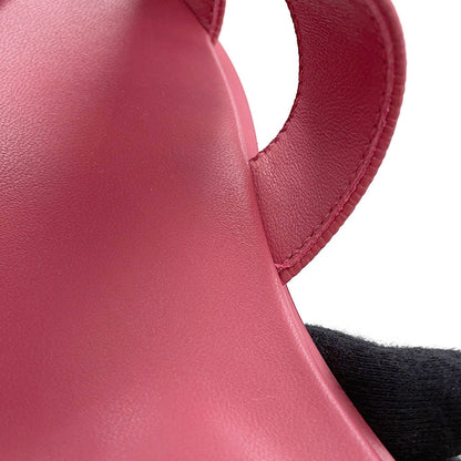 HERMES Oran Sandals Rose de Venice Epsom Size 37H