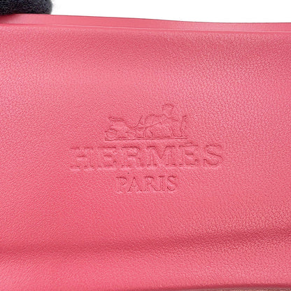 HERMES Oran Sandals Rose de Venice Epsom Size 37H