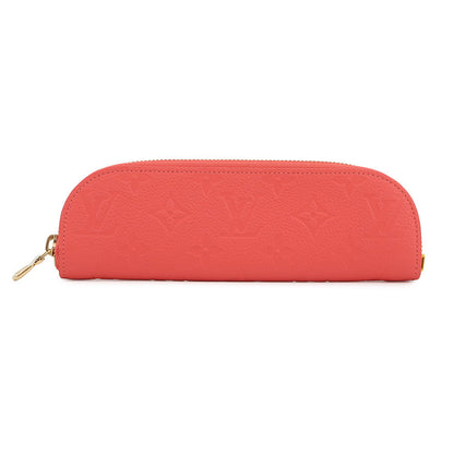 LOUIS VUITTON Pencil Pouch Charlotte SweetCoralGI1354 Monogram Empreinte Leather