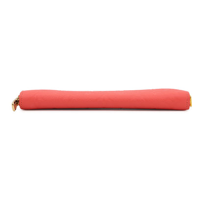 LOUIS VUITTON Pencil Pouch Charlotte SweetCoralGI1354 Monogram Empreinte Leather