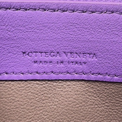 Bottega Veneta L-shaped Zip Around Pink/Purple338137 Leather