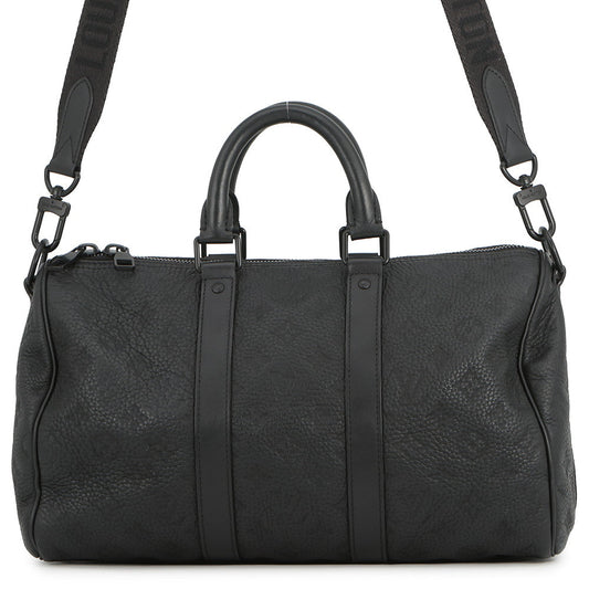 LOUIS VUITTON Keepall Bandouliere NoirM22765 Monogram ・Taurillon Size 35