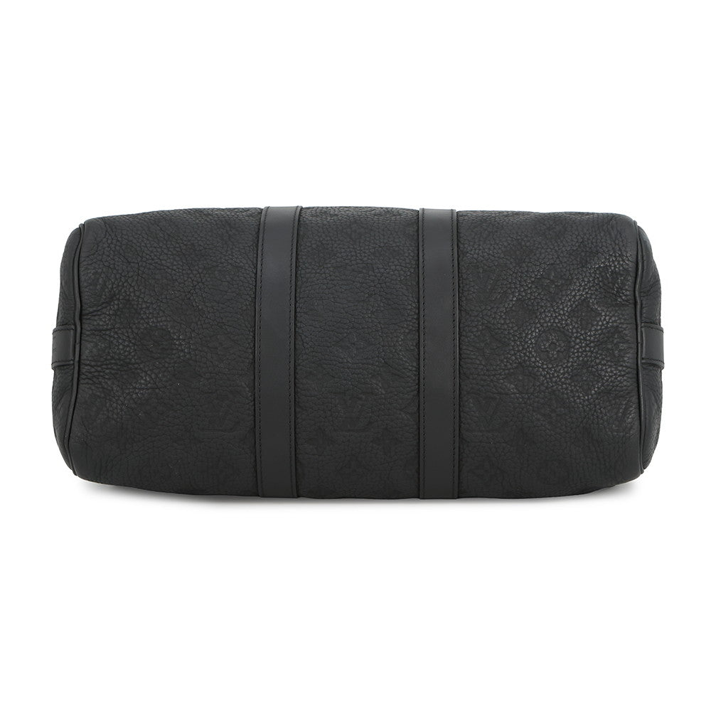 LOUIS VUITTON Keepall Bandouliere NoirM22765 Monogram ・Taurillon Size 35