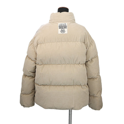 MONCLER Genius Palm Angels Down Jacket Size 1 BeigeJ209L1A00024M511223Q Cotton100%