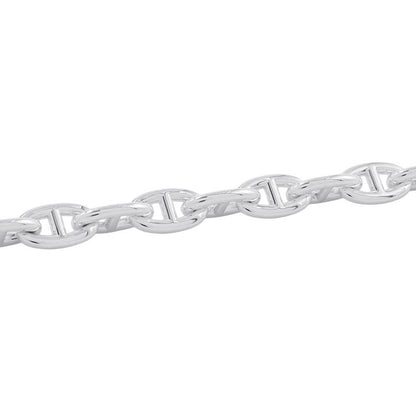 HERMES Chaine d'Ancre Necklace 29 frames Size GM SV925