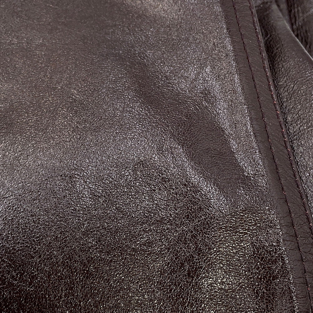 GUCCI Straight leather pants Size 46 Bordeaux713493 XNATO 6275 Lambskin